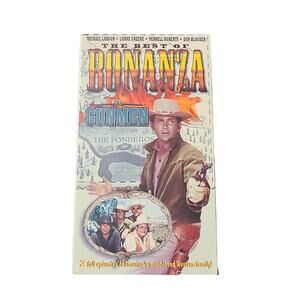 The Best of Bonanza: The Gunmen (VHS) Michael Landon, Lorne Greene...103 sealed